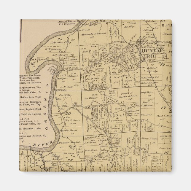 Imán Colerain, Ohio (Frente)