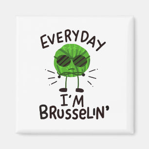 Imán Coles de Bruselas veganas