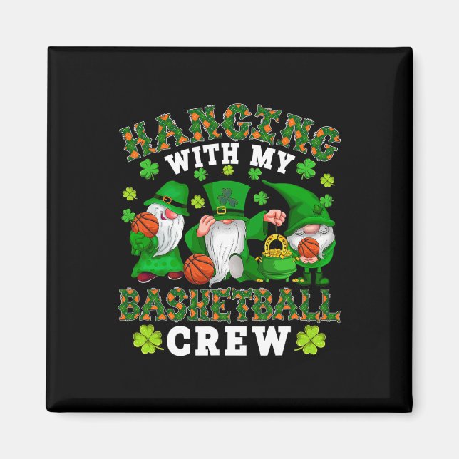 Imán Colgando con mi equipo de baloncesto Tres Días de  (Frente)