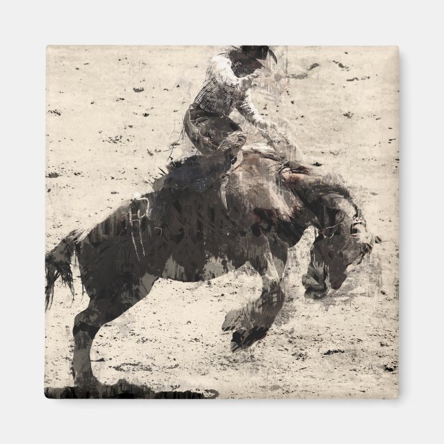 Imán Colgar - Bronco Busting Champ (Frente)