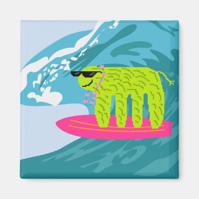 Imán colgar diez slanpino (Frente)