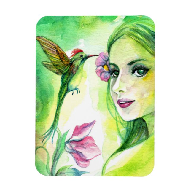 Imán Colibrí (Vertical)