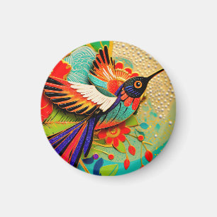 Imán Colibrí Ocupado
