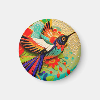 Imán Colibrí Ocupado