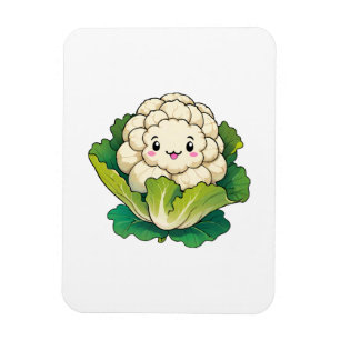 Imán Coliflor Kawaii