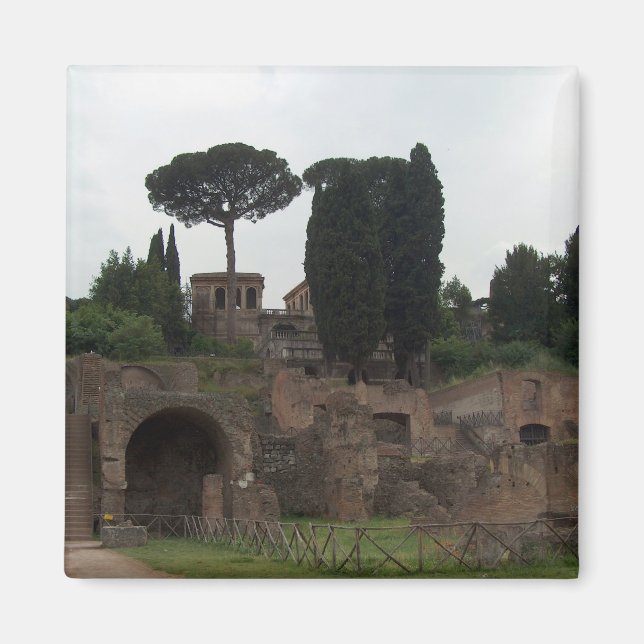 Imán Colina de Palatine en Roma, Italia (Frente)