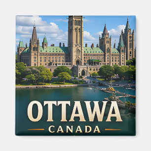 Imán Colina del Parlamento de Ottawa y patrimonio canad