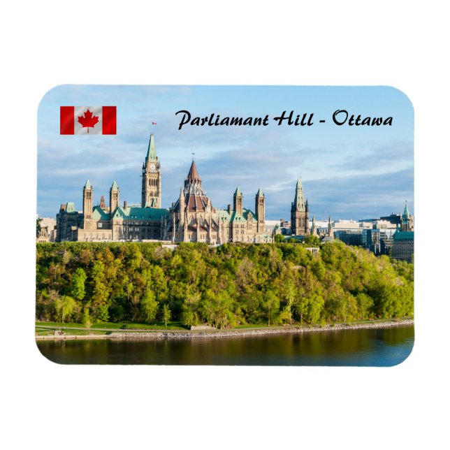 Imán Colina del Parlamento en Ottawa (Horizontal)