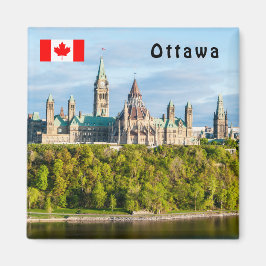Imán Colina del Parlamento en Ottawa - Ontario, Canadá
