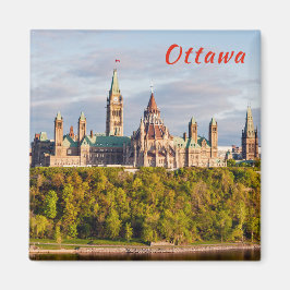 Imán Colina del Parlamento en Ottawa - Ontario, Canadá