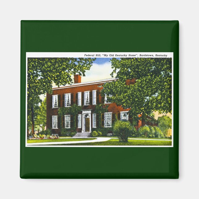 Imán Colina Federal, Bardstown, Kentucky (Frente)