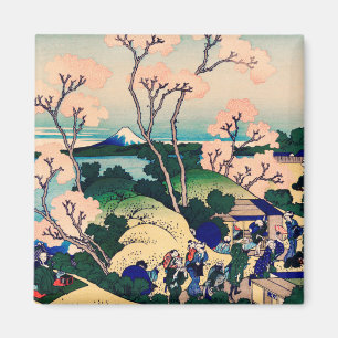 Imán Colina Goten-Yama, Shinagawa en el Tokaido Japonés
