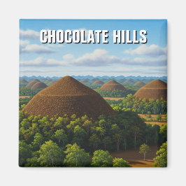 Imán Colinas de Chocolate Bohol Filipinas Viajes