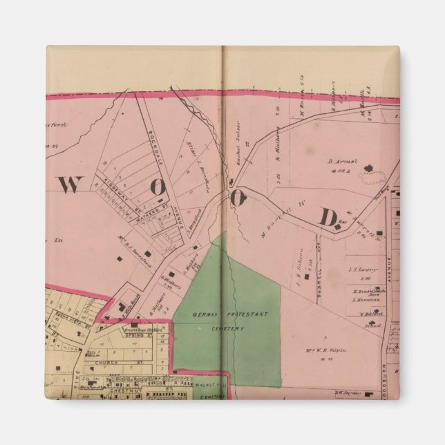 Imán Colinas de nueces, Ohio (Frente)