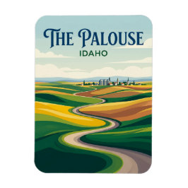 Imán Colinas onduladas de Palouse Idaho