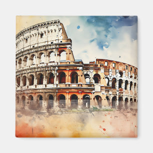 Imán Coliseo Roma Italia