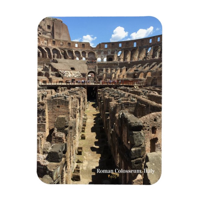 Imán Coliseo romano, Italia Fotografía (Vertical)