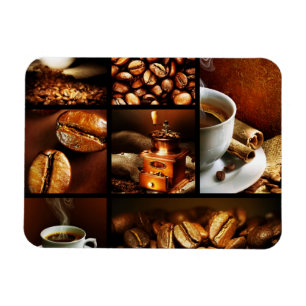 Imán Collage 2 del café