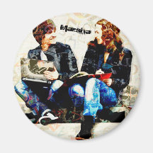 Collage de adolescentes con temática de escuela pe