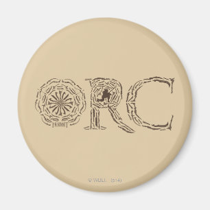 Imán Collage de armas orc