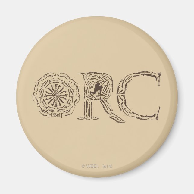 Imán Collage de armas orc (Frente)