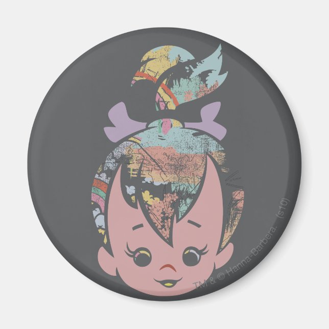 Imán Collage de color PEBBLES™ (Frente)