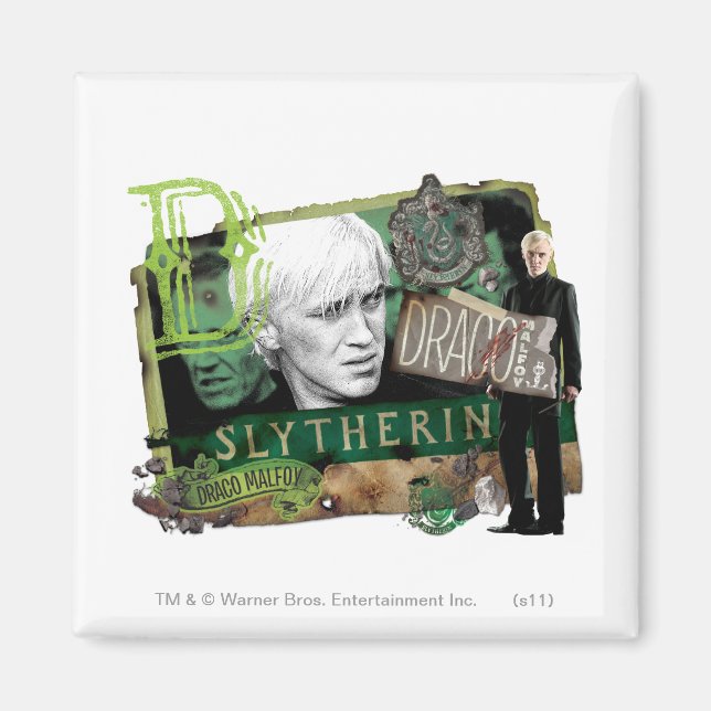 Imán Collage de Draco Malfoy 1 (Frente)