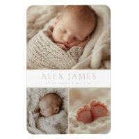 Collage de Fotos Beige Neutrales de Género para Be