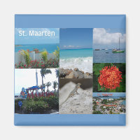 Collage de fotos de Saint Maarten por Khoncepts