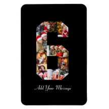 Collage de fotos negro y blanco número 6