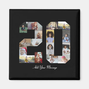 Imán Collage de fotos Número 20