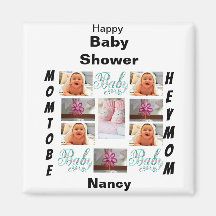 Collage de fotos personalizado Baby Shower 11