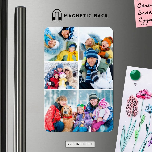 Imán Collage de fotos simple 4 (Subido por el creador)