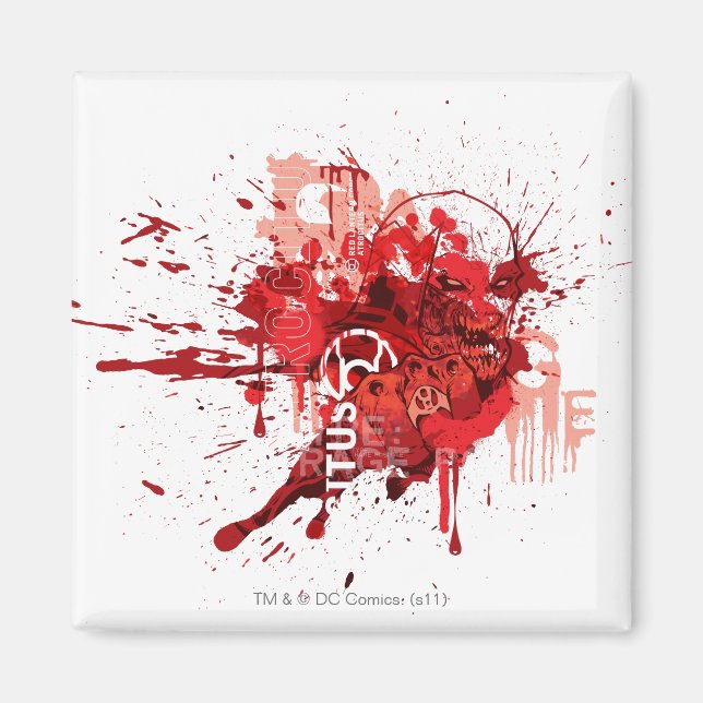 Imán Collage de los Cuerpos de Linternas Rojas (Frente)