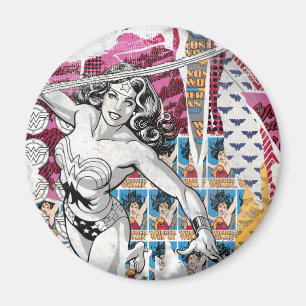 Imán Collage de mujeres maravillas 5