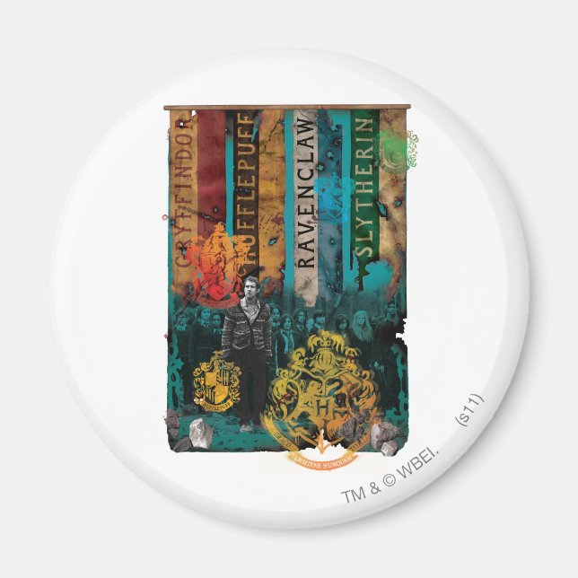 Imán Collage de neville Longbottom 1 (Frente)