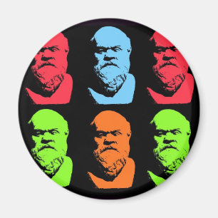 Imán Collage de Sócrates