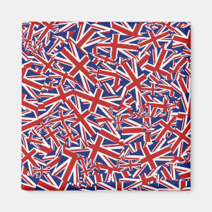 Imán Collage de Union Jack