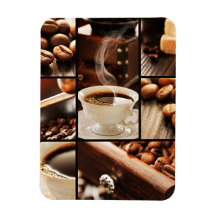 Imán Collage del café