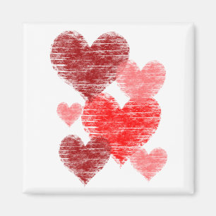 Imán Collage del corazón