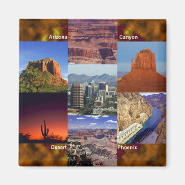Imán Collage del desierto de Arizona