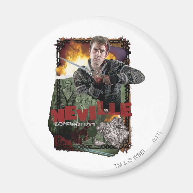 Imán Collage longbottom 2 de Neville (Frente)