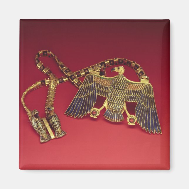 Imán Collar con colgante de buitre (Frente)