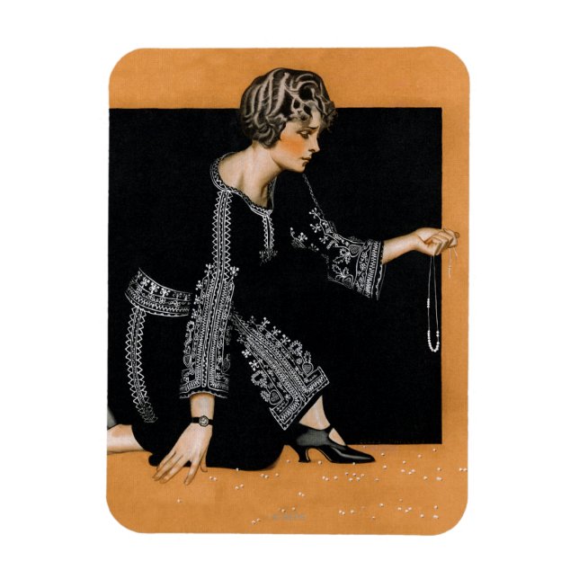 Imán Collar de la Perla rota (Vertical)