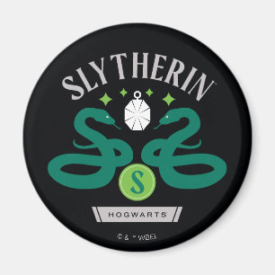 Imán Collar doble de la casa SLYTHERIN™ con gráfico de 