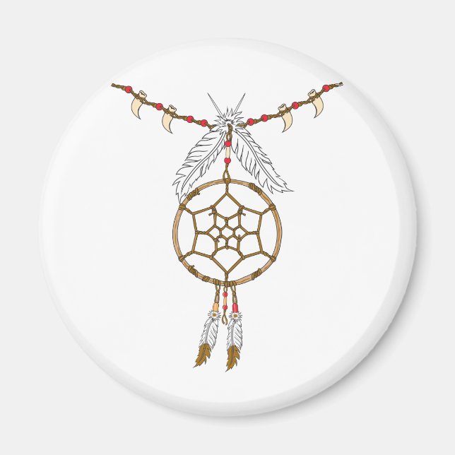 Imán Collar Dream Catcher (Frente)