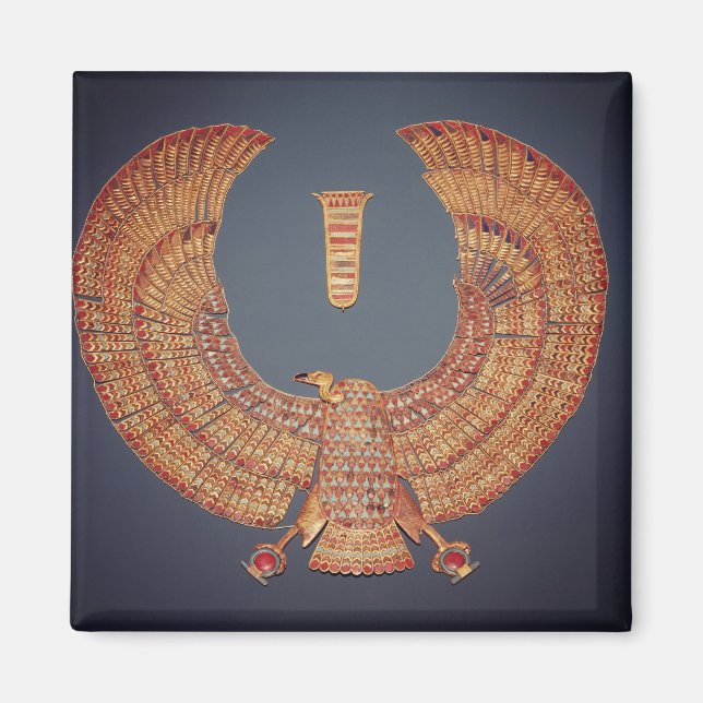 Imán Collar en forma de diosa buitre (Frente)