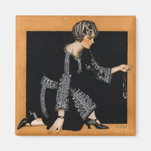 Imán Collar quebrado de la perla