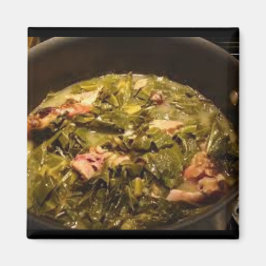 Imán Collard Greens casero