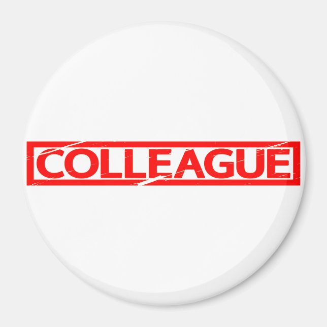 Imán Colleague Stamp (Frente)
